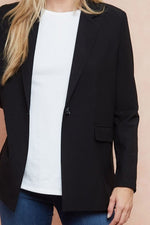 The Boss Black Lightweight Blazer - DeVanitè Boutique