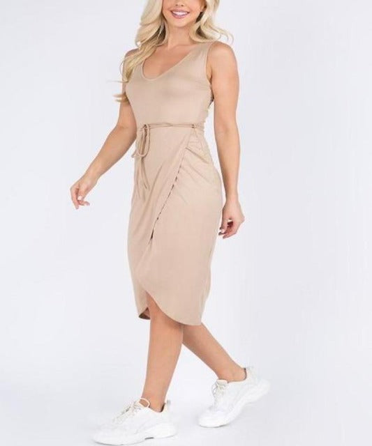 Wrap Cami Dress - DeVanitè Boutique