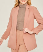 Pretty in Blush Blazer - DeVanitè Boutique