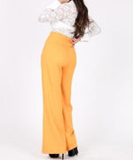 Chloe Marigold Wide Leg Pants - DeVanitè Boutique