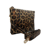 Clutch/ Crossbody Purse - Leopard - DeVanitè Boutique