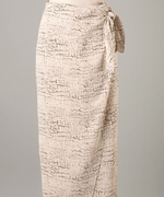 Croc Print Wrap Skirt - DeVanitè Boutique