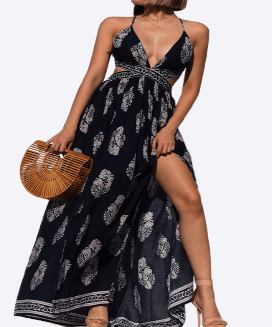 Tribal Maxi Dress - DeVanitè Boutique