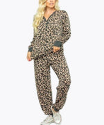 Gone Wild Leopard Jogger Pants - DeVanitè Boutique