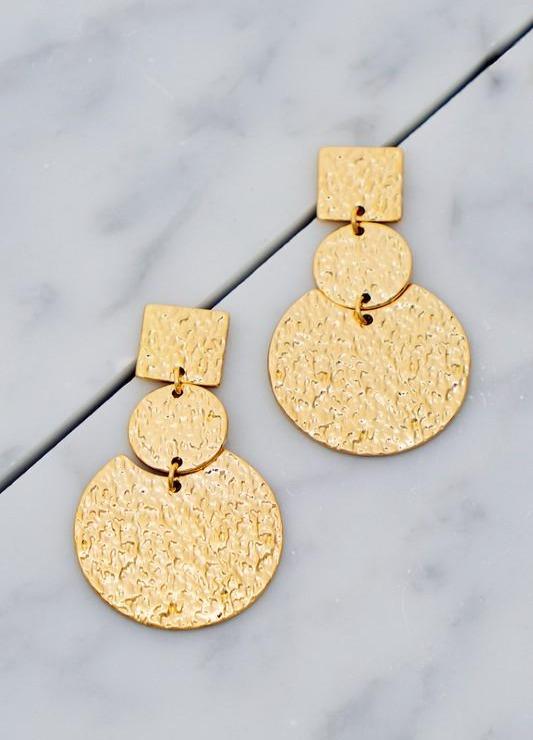 Kailyn Marteau Drop Earring - DeVanitè Boutique