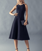 Knit A-line Midi Dress - DeVanitè Boutique