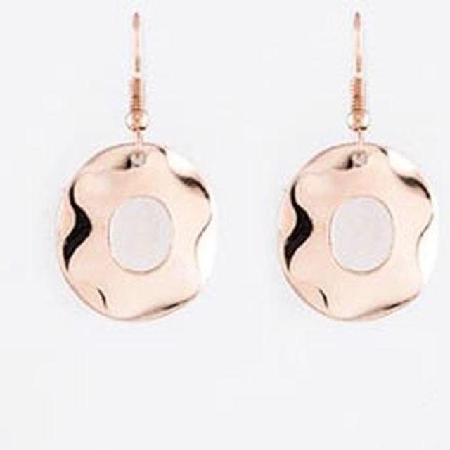 Lacey Drop Earrings Rose Gold - DeVanitè Boutique