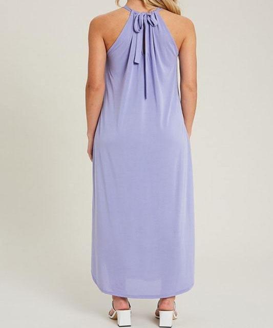 Lilah Lavender Purple Maxi Dress - DeVanitè Boutique