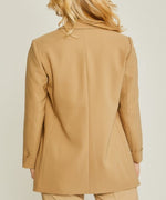 Pretty in Neutral Boyfriend Blazer - DeVanitè Boutique