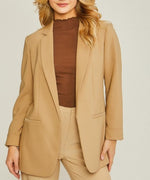 Pretty in Neutral Boyfriend Blazer - DeVanitè Boutique