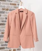 Pretty in Blush Blazer - DeVanitè Boutique