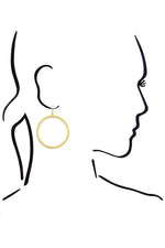 Remington Hoop Earrings - DeVanitè Boutique