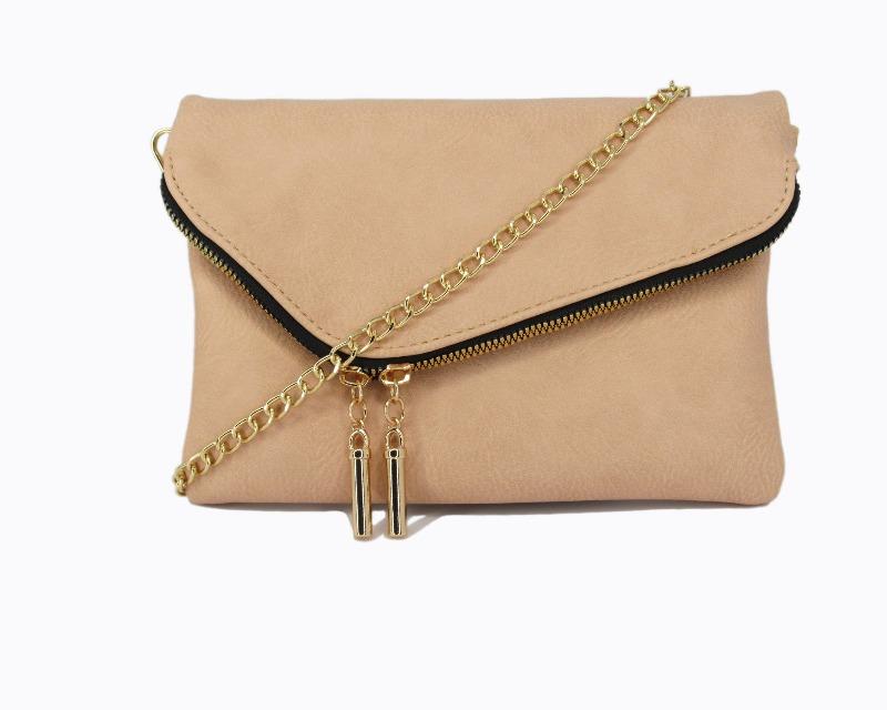 Vanity Blush Envelope Crossbody Bag - DeVanitè Boutique