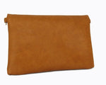 Vanity Cognac Envelope Crossbody Bag - DeVanitè Boutique