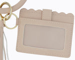 Wristlet Keychain & Wallet - Tan - DeVanitè Boutique